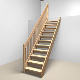 Porras Lappiporras S2640 kaiteella korkeus 2430 - 2640 mm