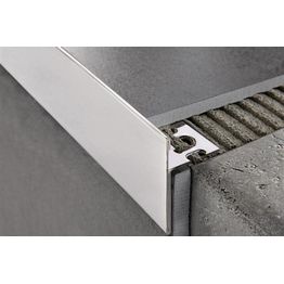 Porraskulmalista Progress Profiles Protermstep ACC 2,7m 20/25mm kiiltävä rst