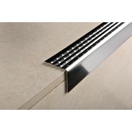 Porraskulmalista Progress Profiles Prowalk ACC tarrakiinnitys 30x20mm 2,7m rst