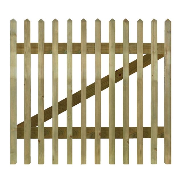 Portti JABO Linnea 2 90x100 cm painekyllästetty kuusi