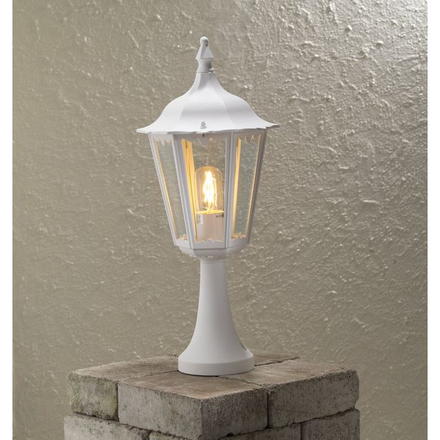 Porttivalaisin 7214-250 Firenze valkoinen matta