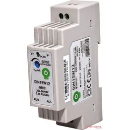 Teholähde POS DIN12, 12VDC IP20, eri tehoja