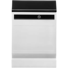 Postilaatikko Finnbear 49 x 33 x 25 cm valkoinen/musta ruostumaton teräs