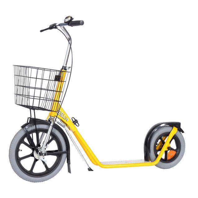 Potkulauta Esla 4102 keltainen