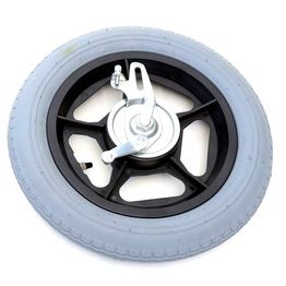 Potkupyörän etupyörä rumpujarrulla Esla oikea 310x55mm/12,5''