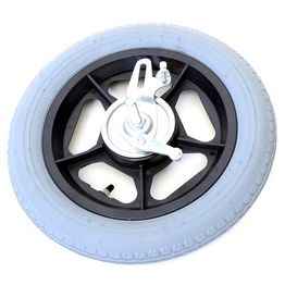 Potkupyörän etupyörä rumpujarrulla Esla vasen 310x55mm/12,5''