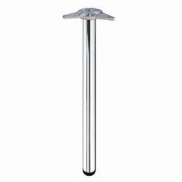 Pöydänjalka Grip valulaipalla d50 x 870mm kromattu