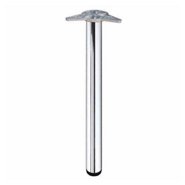 Pöydänjalka Grip Finland valulaipalla d60 x 710mm kromattu