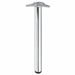 Pöydänjalka Grip valulaipalla d60 x 870mm kromattu