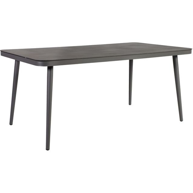 Pöytä Home4you Andros 180x90cm harmaa