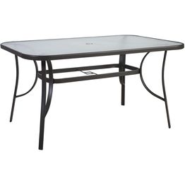 Pöytä Home4you Dublin, 150x90cm, ruskea