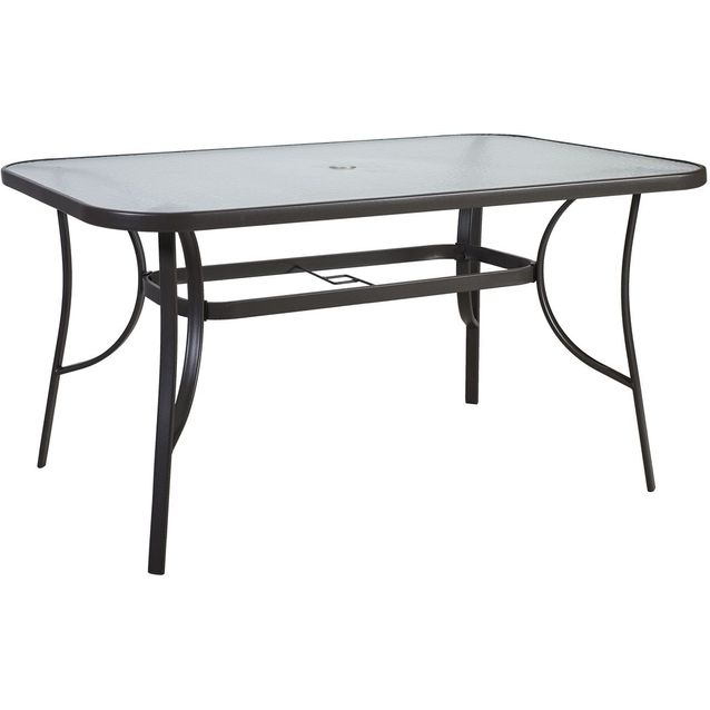 Pöytä Home4you Dublin 150x90cm ruskea