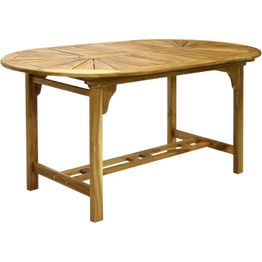 Pöytä Home4you Finlay, jatkettava, 153/195x90cm, ruskea