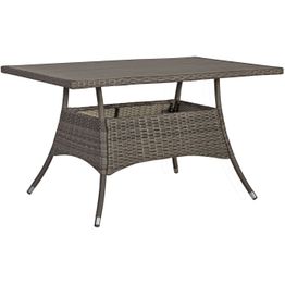 Pöytä Home4you Paloma, 150x83cm, harmaa