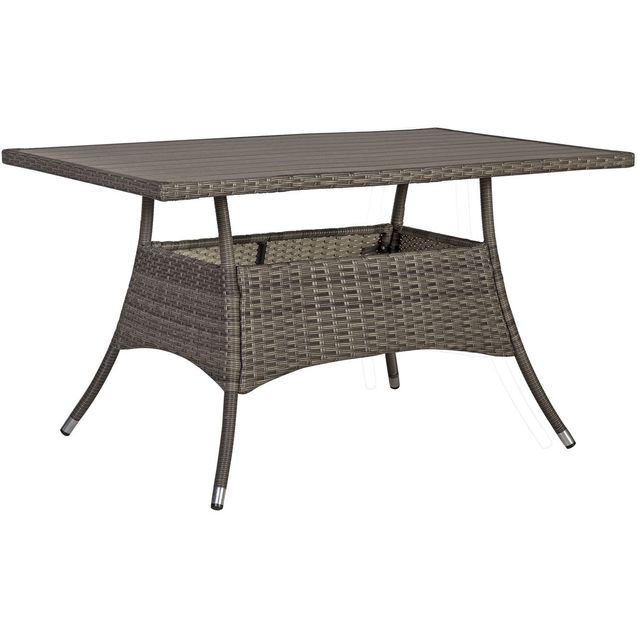 Pöytä Home4you Paloma 150x83 cm harmaa