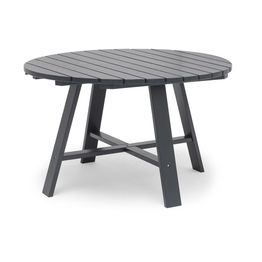 Pöytä Läckö Ø120 cm tummanharmaa