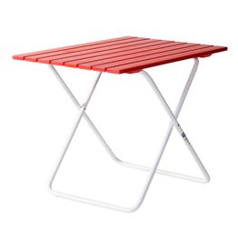 Pöytä Varax Retro 401 punainen/valkoinen