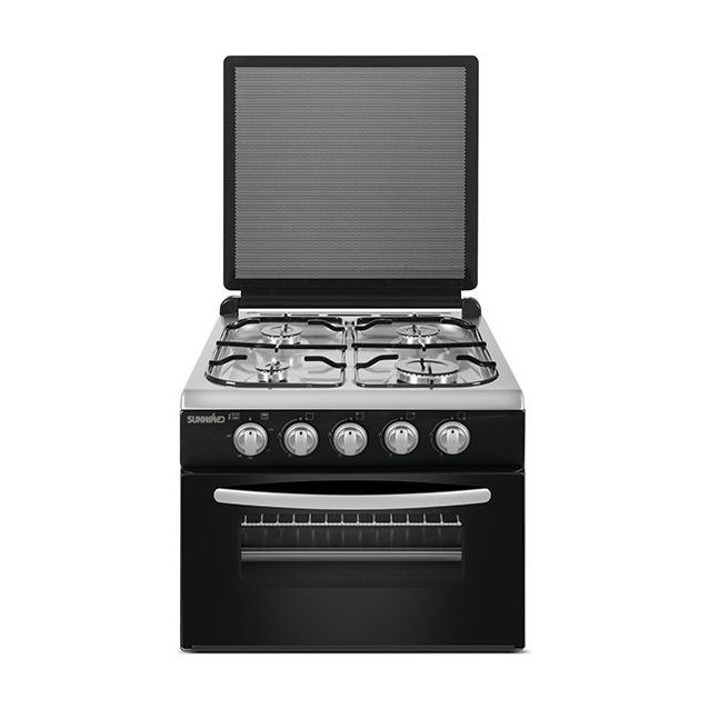 Pöytäkaasuliesi Sunwind Cuisine 50 musta