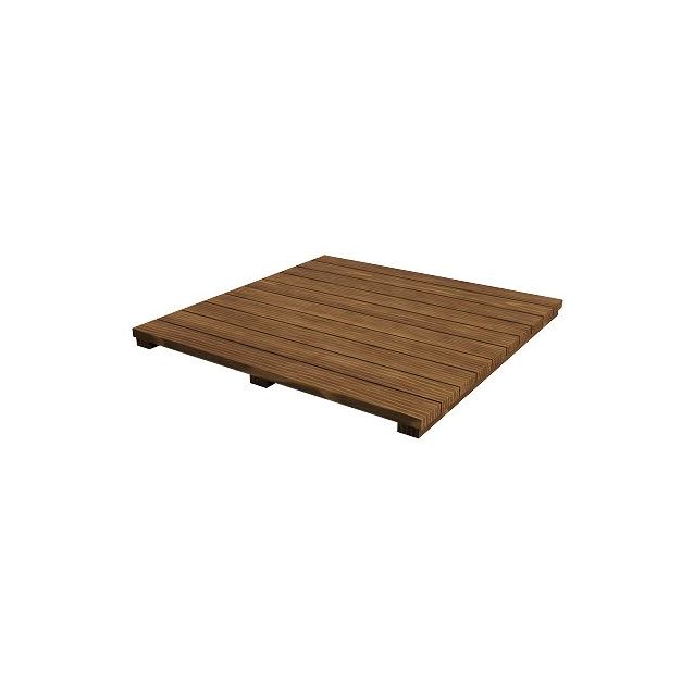 Pöytälevy Big Green Egg laajennuspöytärunkoon akaasiapuu