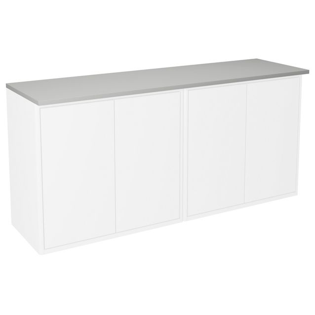 Pöytälevy Gustavsberg Graphic 1200x360mm valaistuksella harmaa