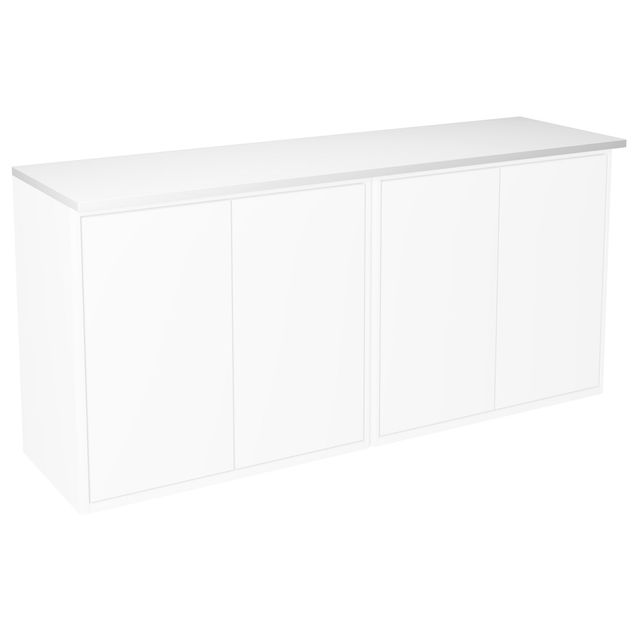 Pöytälevy Gustavsberg Graphic 1200x360mm valaistuksella valkoinen