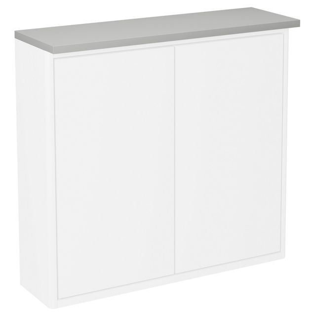 Pöytälevy Gustavsberg Graphic 600x200mm valaistuksella harmaa