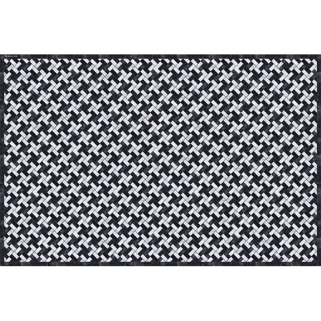 Pöytätabletti Beija Flor Marble Mosaic-2 33x50 cm musta/valkoinen