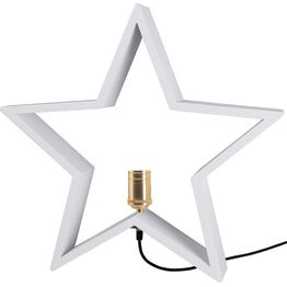 Pöytätähti Star Trading Lysekil 500x480x100mm valkoinen