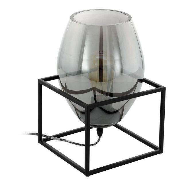 Pöytävalaisin Eglo Olival 1 40W 200x305x200 mm E27 IP20 musta