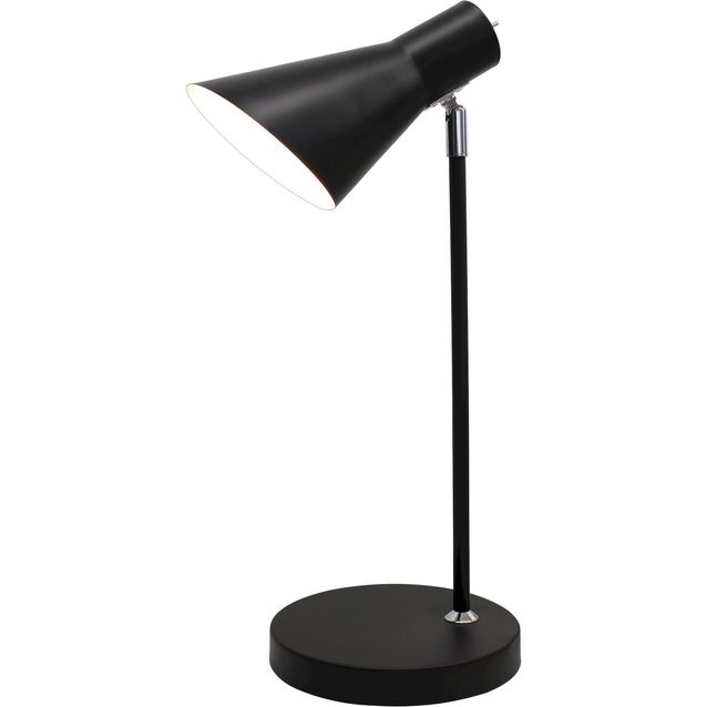 Pöytävalaisin Noor Emil 465 x 180 mm musta