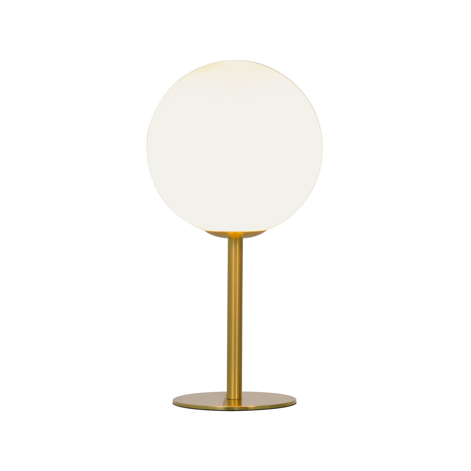 Pöytävalaisin Aneta Lighting Molekyl mattamessinki/valkoinen