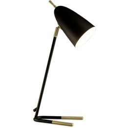 Pöytävalaisin Sessak Aiden mattamusta/messinki