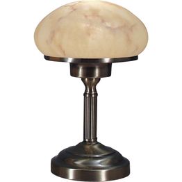 Pöytävalaisin Aneta Lighting August Ø 180x280 mm antiikkikupari, beige