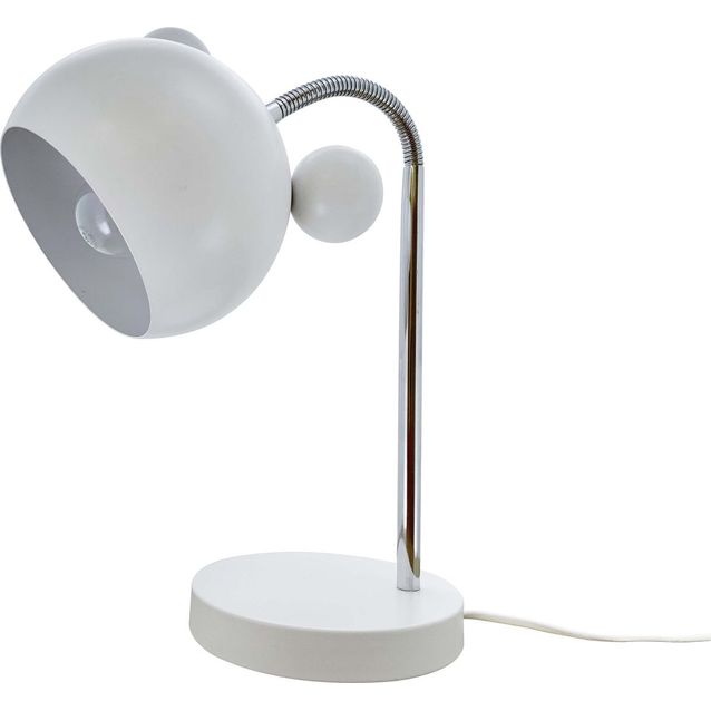 Pöytävalaisin Heat Mouse valkoinen