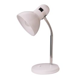 Pöytävalaisin Heat Oscar 430x150 mm valkoinen/kromi