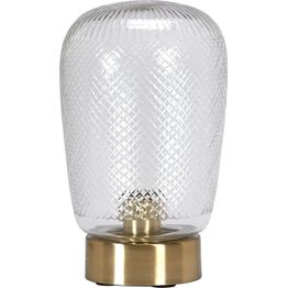 Pöytävalaisin PR Home Juliette Ø180x290mm kirkas/messinki