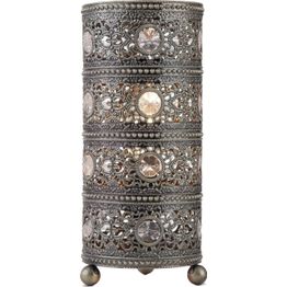 Pöytävalaisin Sessak Maya antiikkimessinki