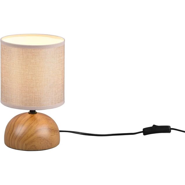 Pöytävalaisin Trio Luci E14 puu/vaalea