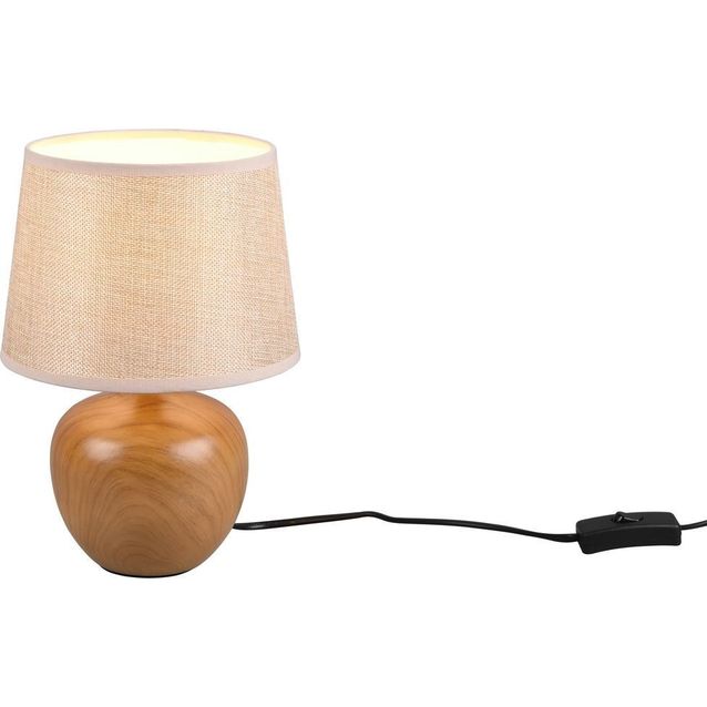 Pöytävalaisin Trio Luxor E14 beige eri kokoja
