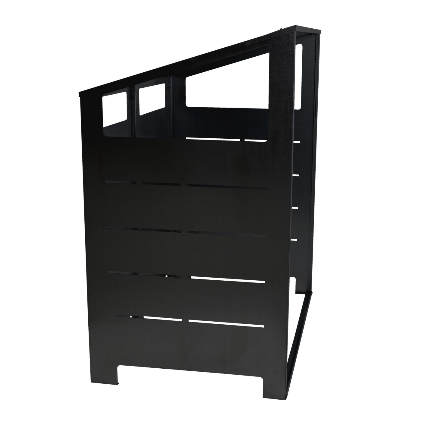 Jätekatos PP-Tuote musta 660l