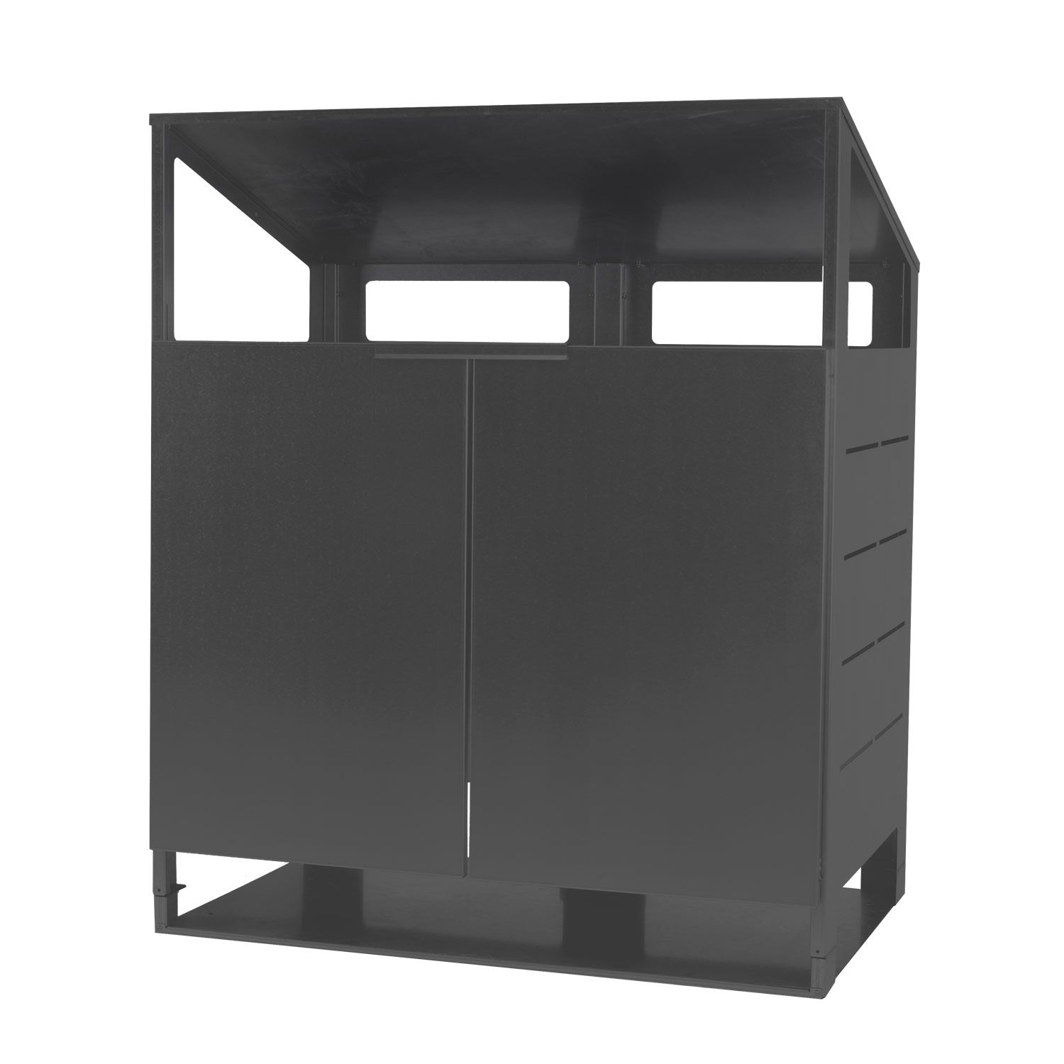 Jätekatos PP-Tuote tummanharmaa 770l