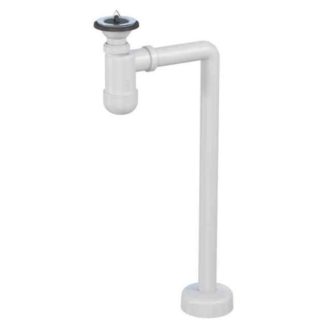 Pullovesilukko lattiaputkella, muovia DN 32