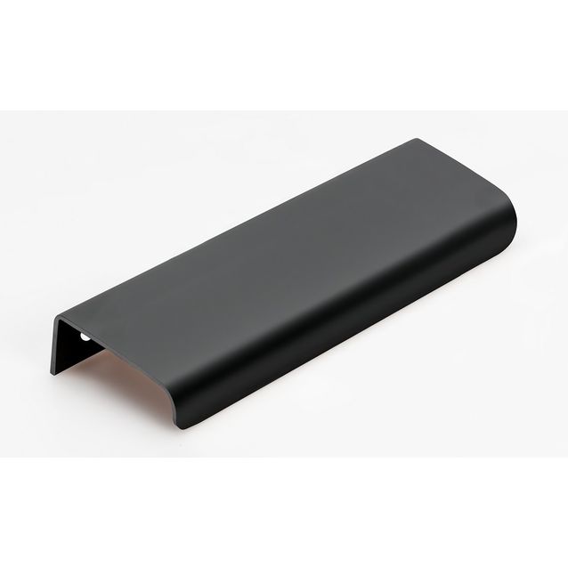 Profiilivedin Beslag Design Lip 120x12x39 mm mattamusta