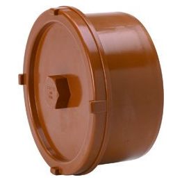 Maaviemärin puhdistustulppa PVC 200 pisto