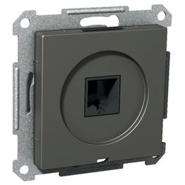 Telerasia 1xRJ45 antrasiitti Exxact