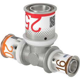 Puristus-T-Haara Uponor S-Press Plus 20-25-16