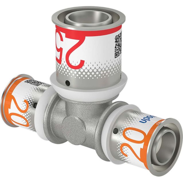 Puristus-T-Haara Uponor S-Press Plus 20-25-20