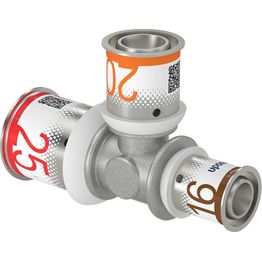 Puristus-T-Haara Uponor S-Press Plus 25-20-16