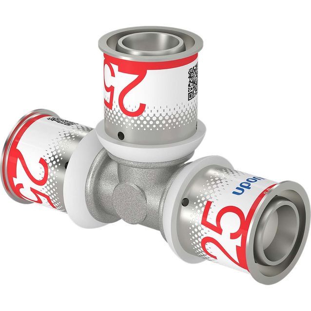 Puristus-T-Haara Uponor S-Press Plus 25-25-25