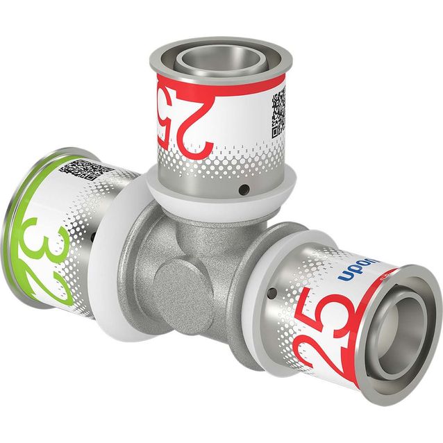 Puristus-T-Haara Uponor S-Press Plus 32-25-25